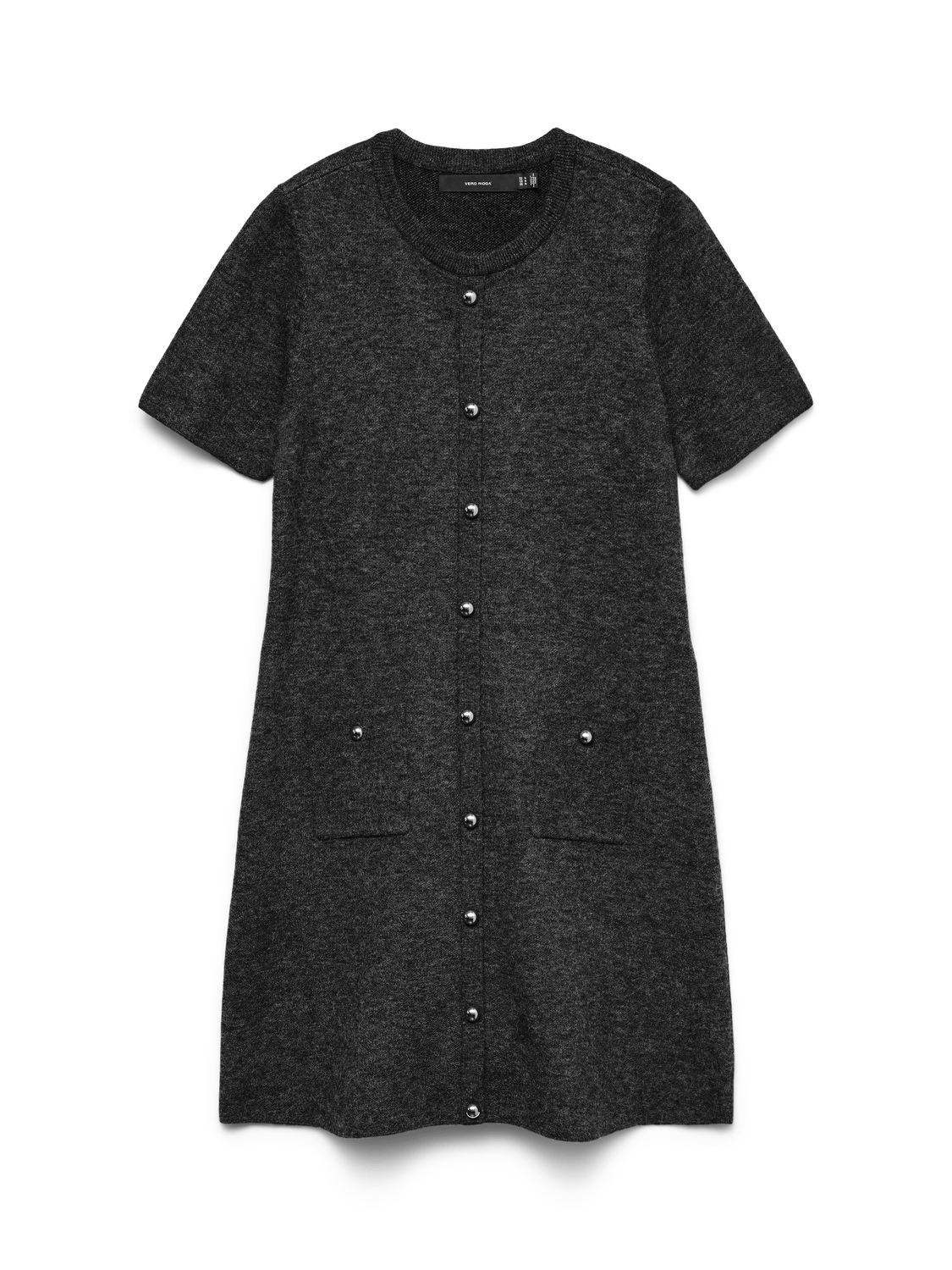 VMJOHANNA Midi Dress - Black - VERO MODA & VILA Bergvik